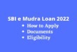 sbi mudra loan 2022
